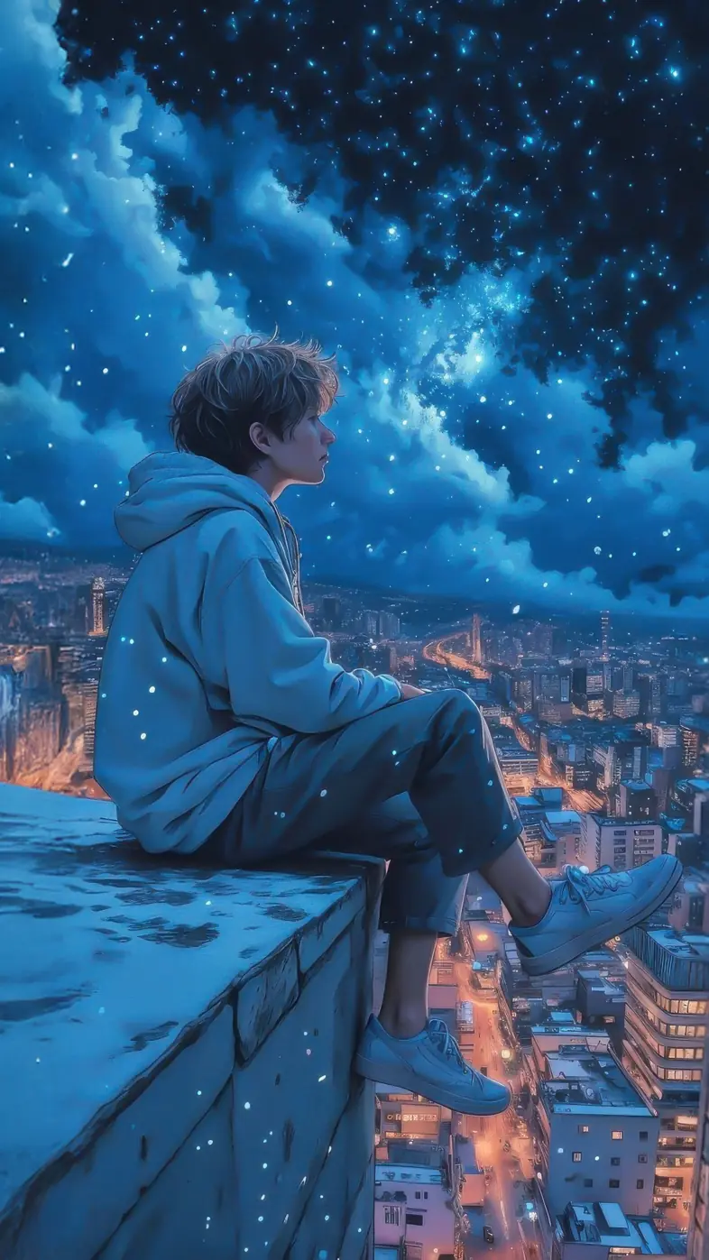 alone boy wallpaper
