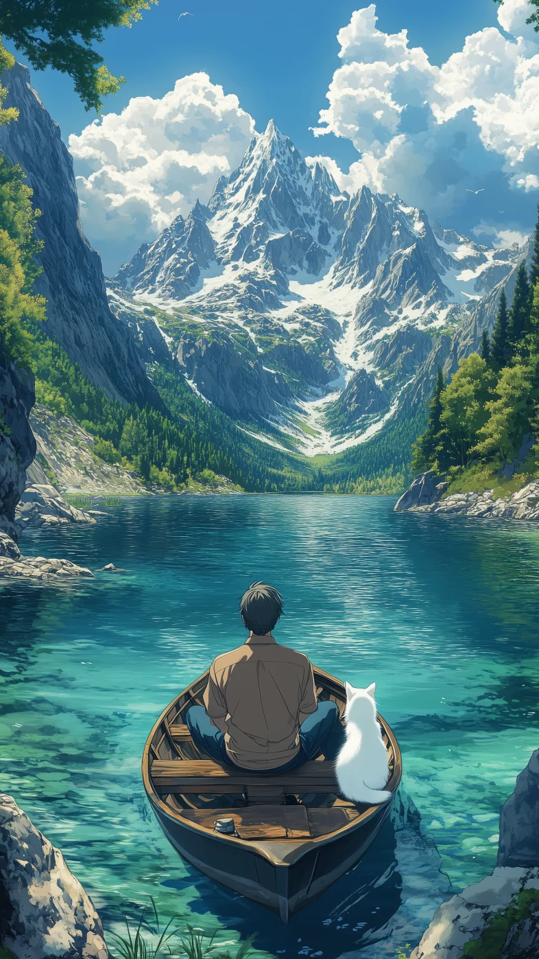 alone boy wallpaper