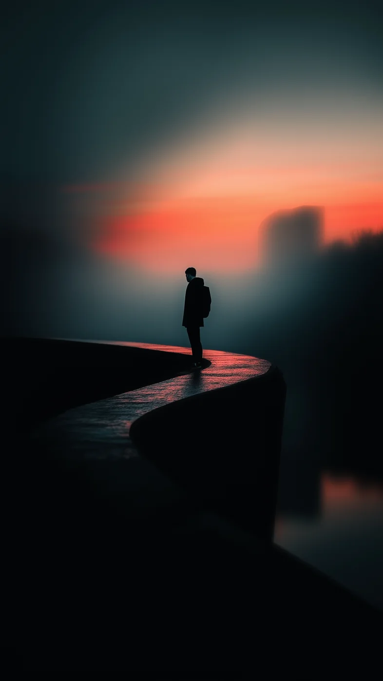 alone boy wallpaper