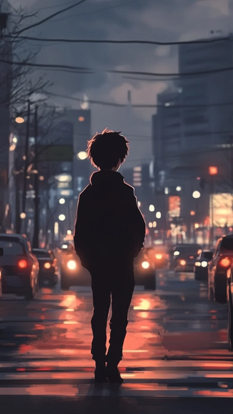 alone boy wallpaper