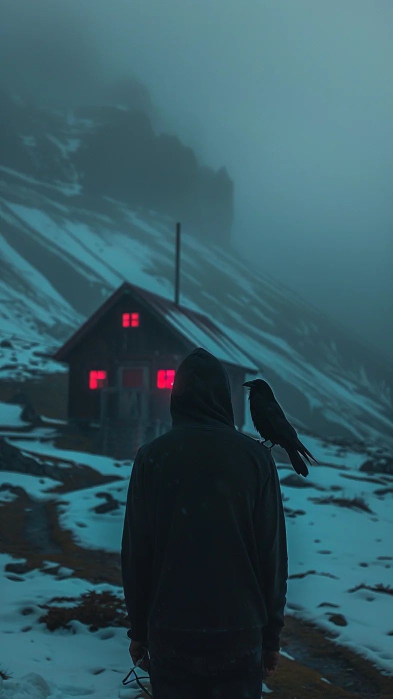 alone boy in the black hoodie wallpaper