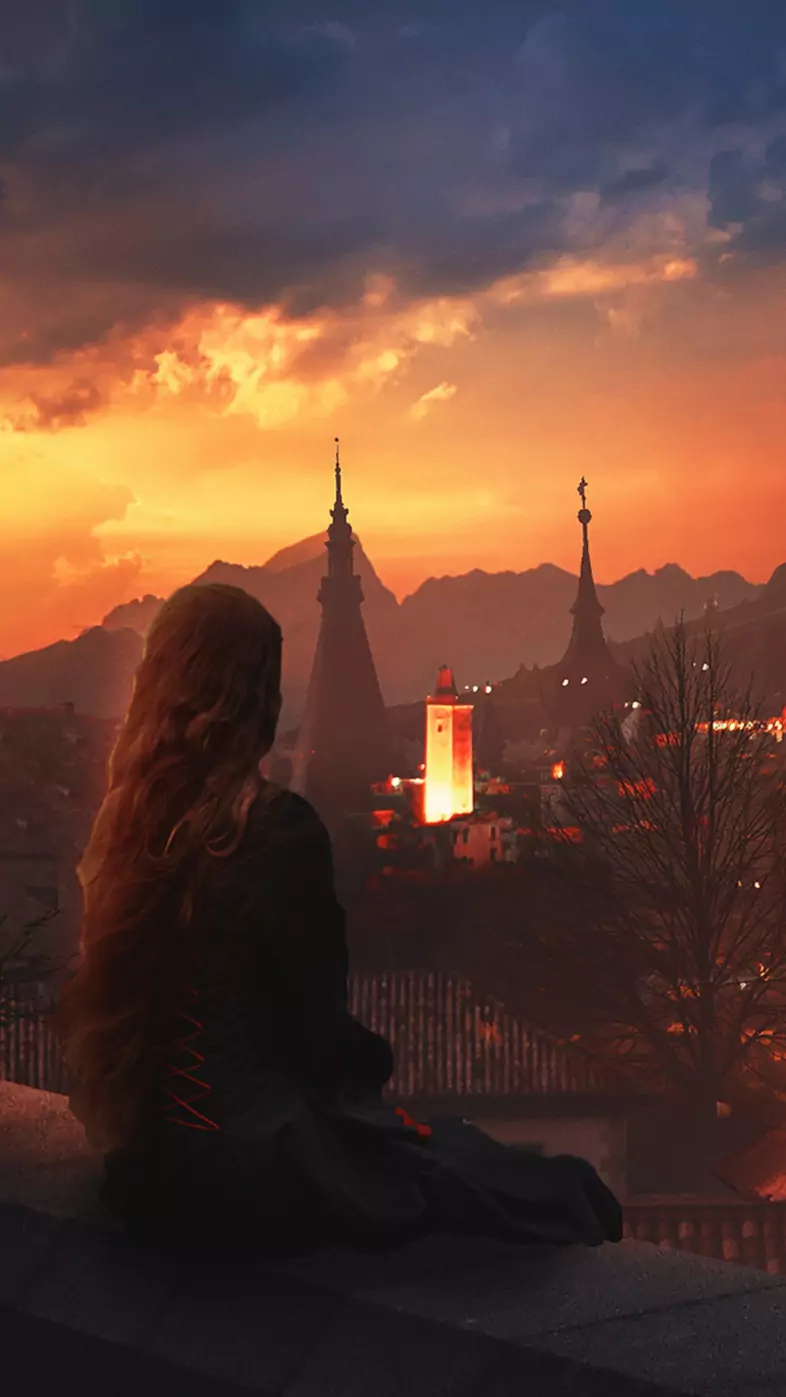 alone girl wallpaper