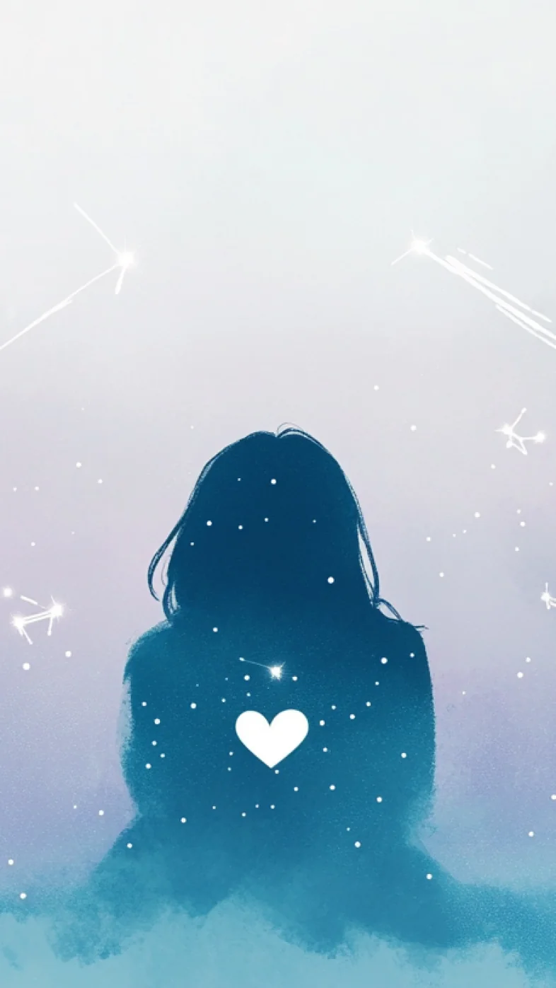 alone girl minimal wallpaper