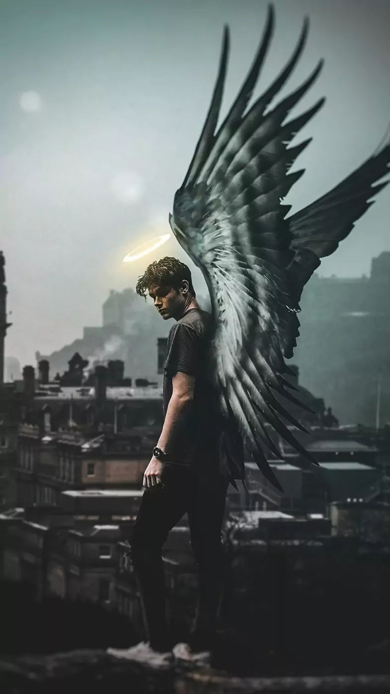 angel boy wallpaper