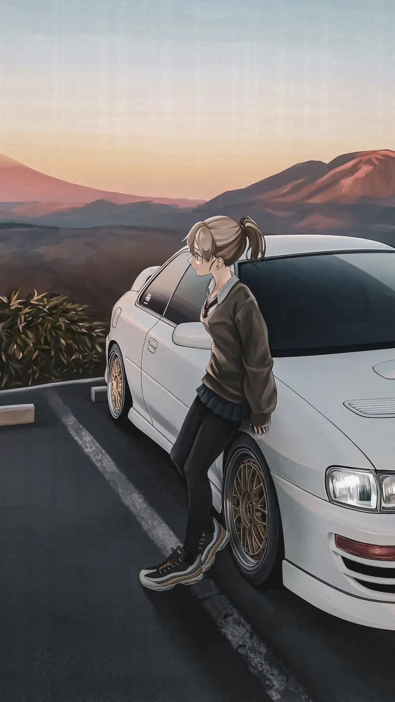 anime asphalt angels wallpaper