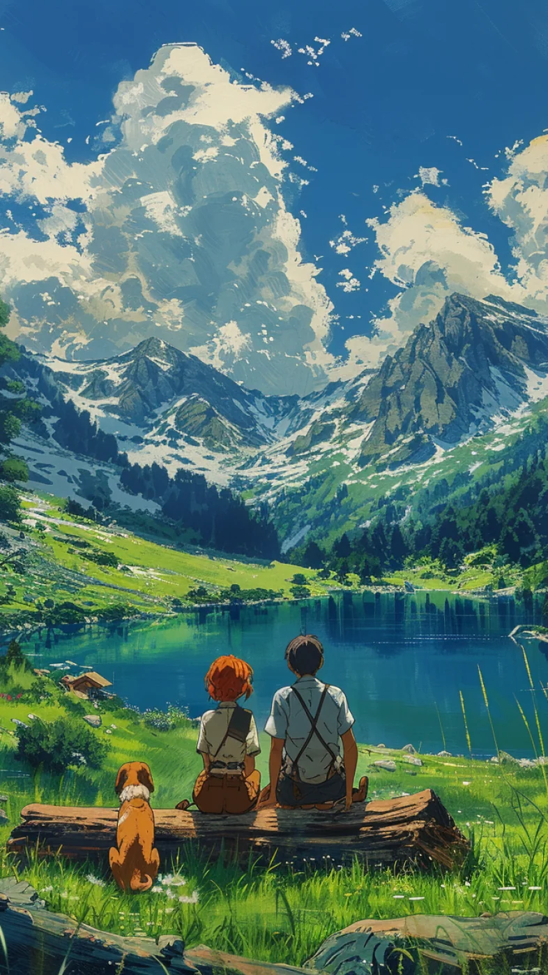 anime couple wallpaper