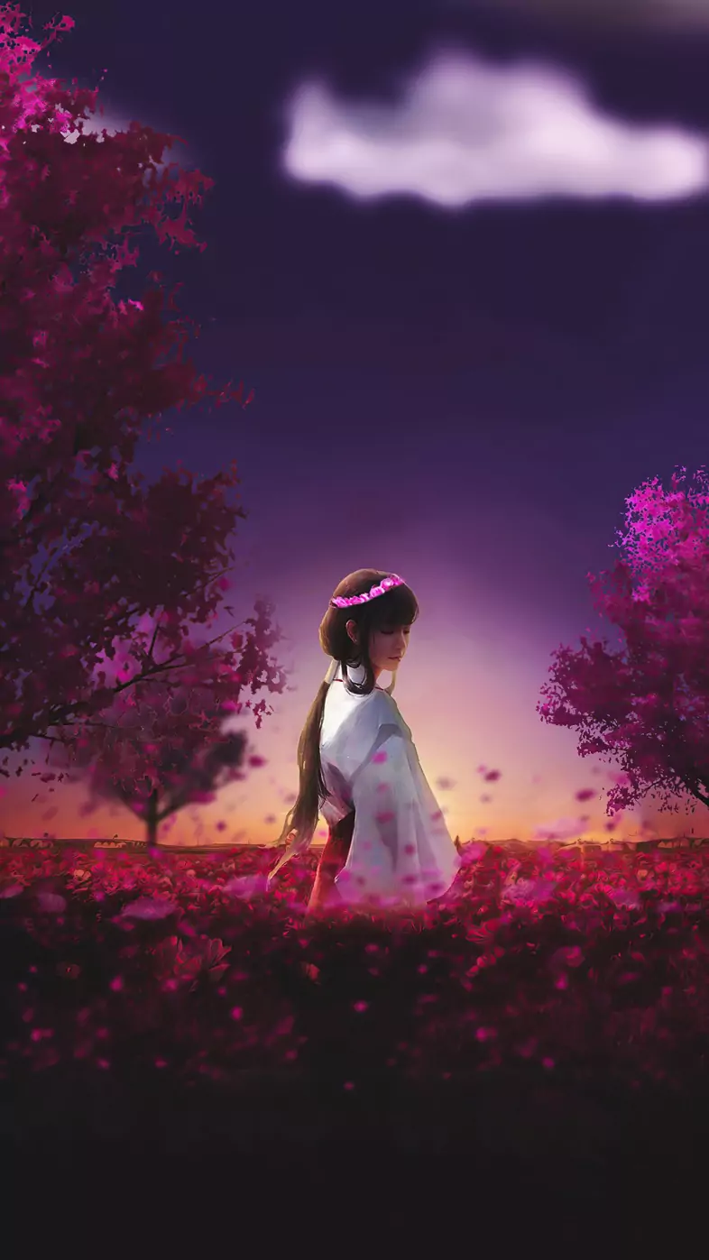anime girl wallpaper