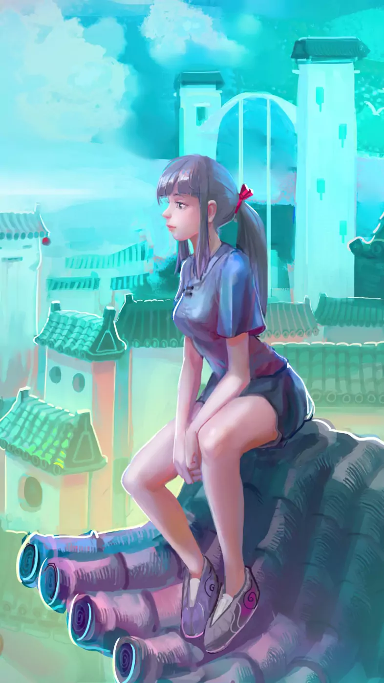 anime girl wallpaper