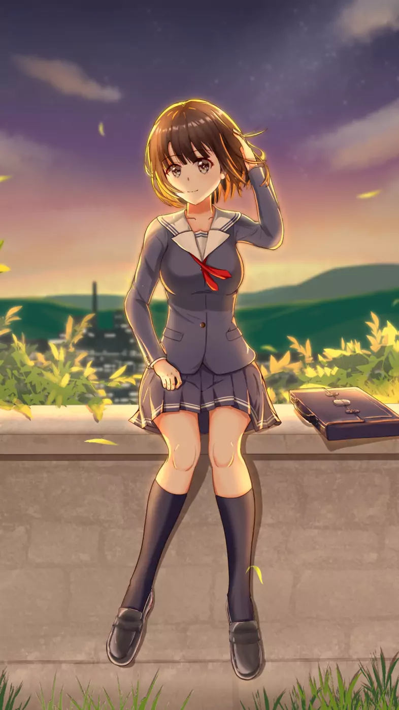anime girl wallpaper