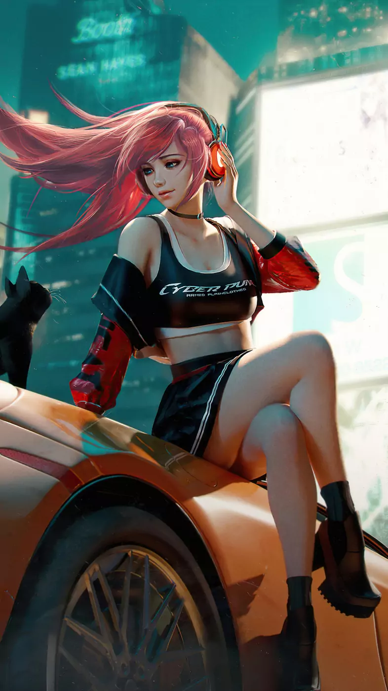 anime girl wallpaper