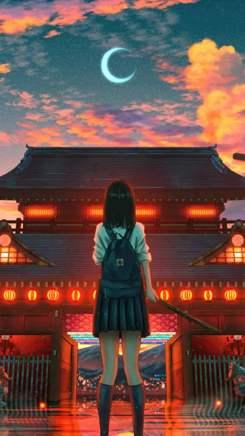 anime girl wallpaper