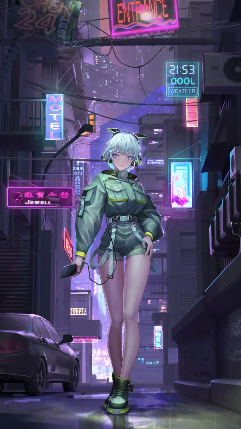 anime girl wallpaper