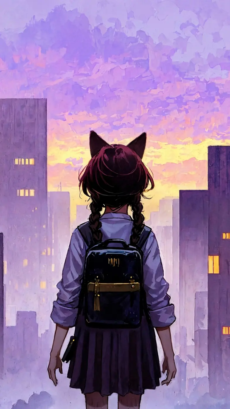 anime girl art wallpaper