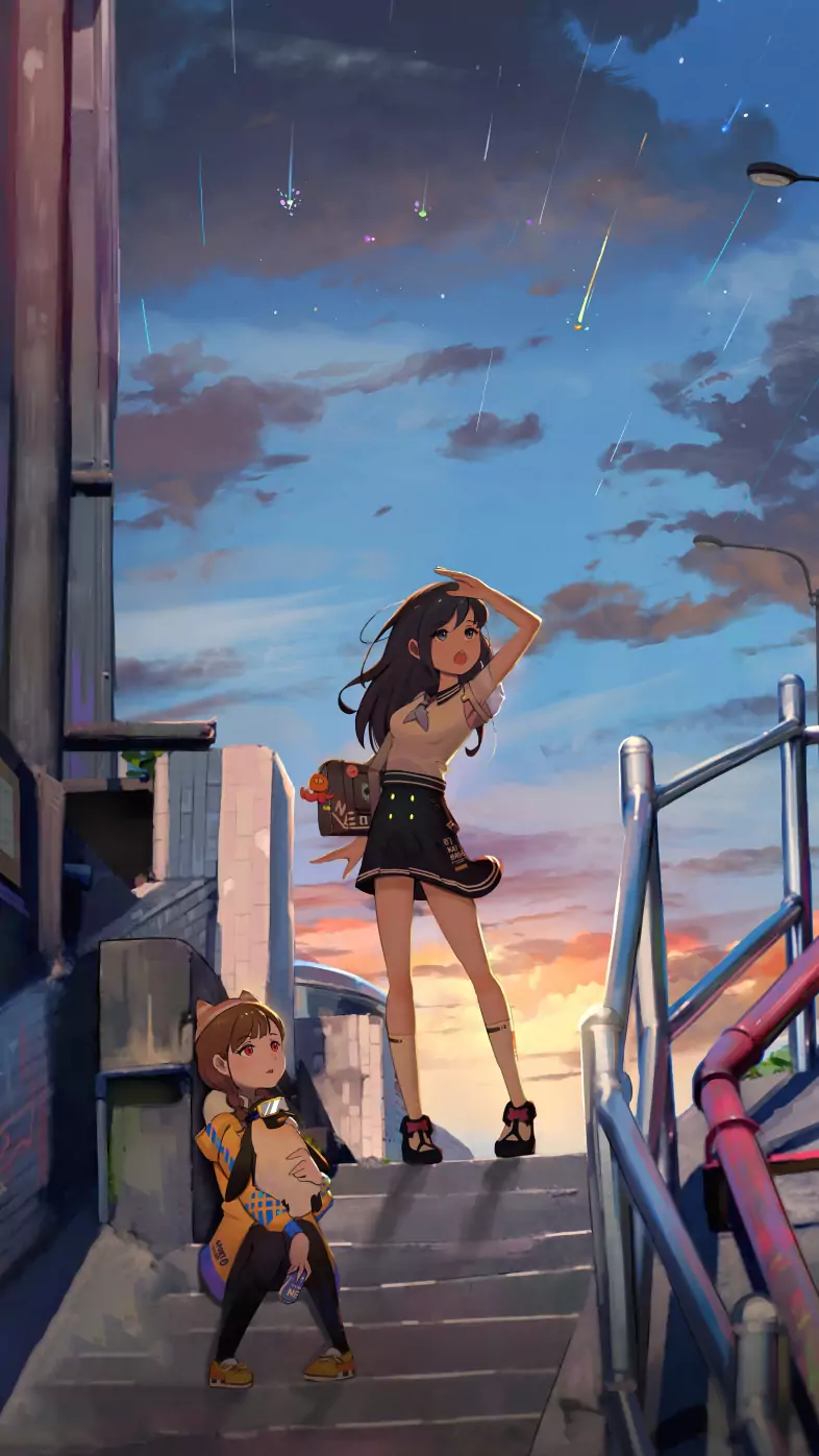anime girls wallpaper
