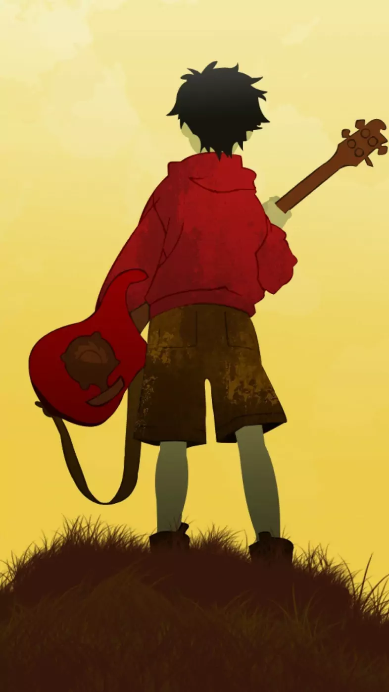 anime guitar wallpaper