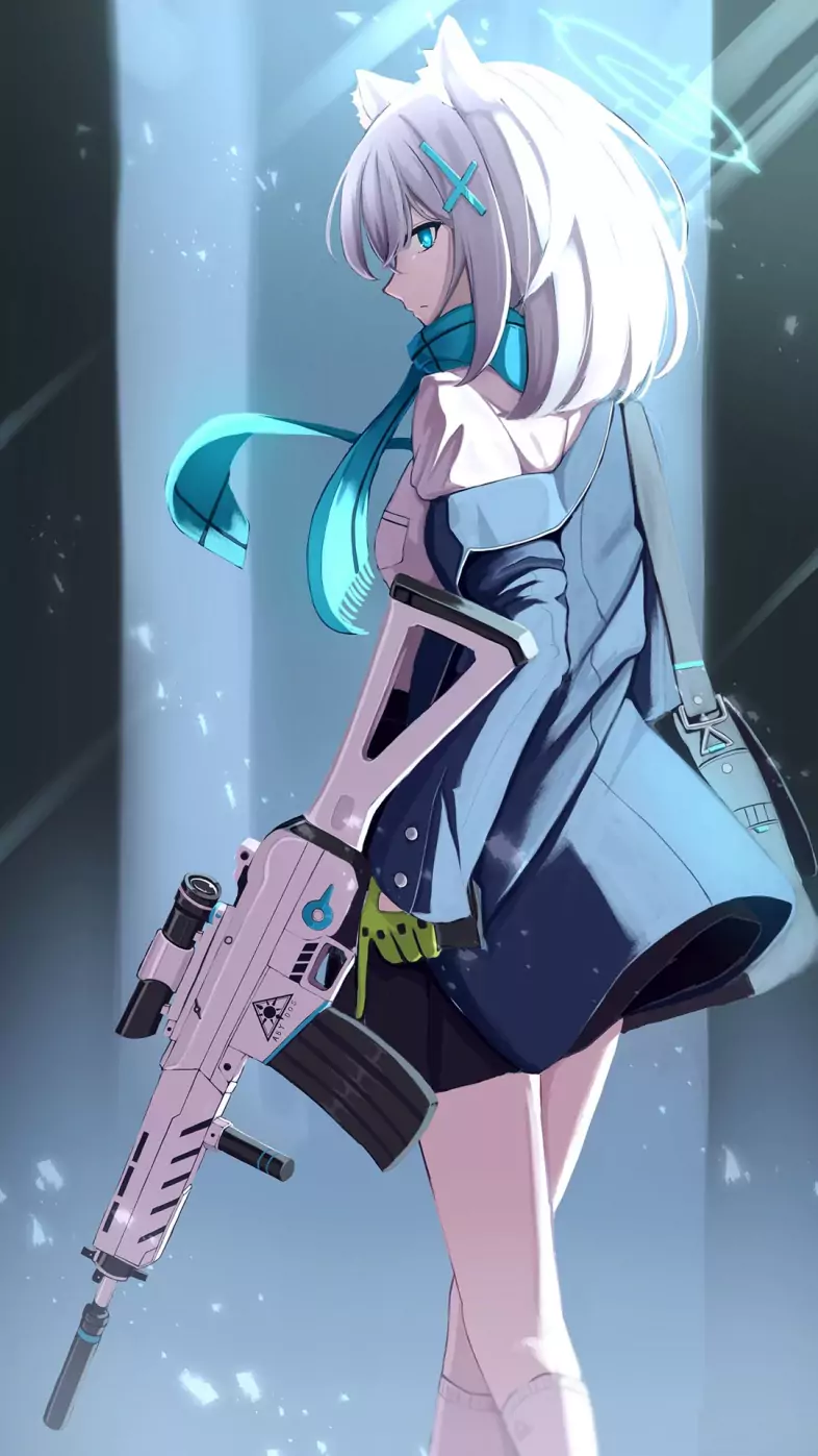 anime gun wallpaper
