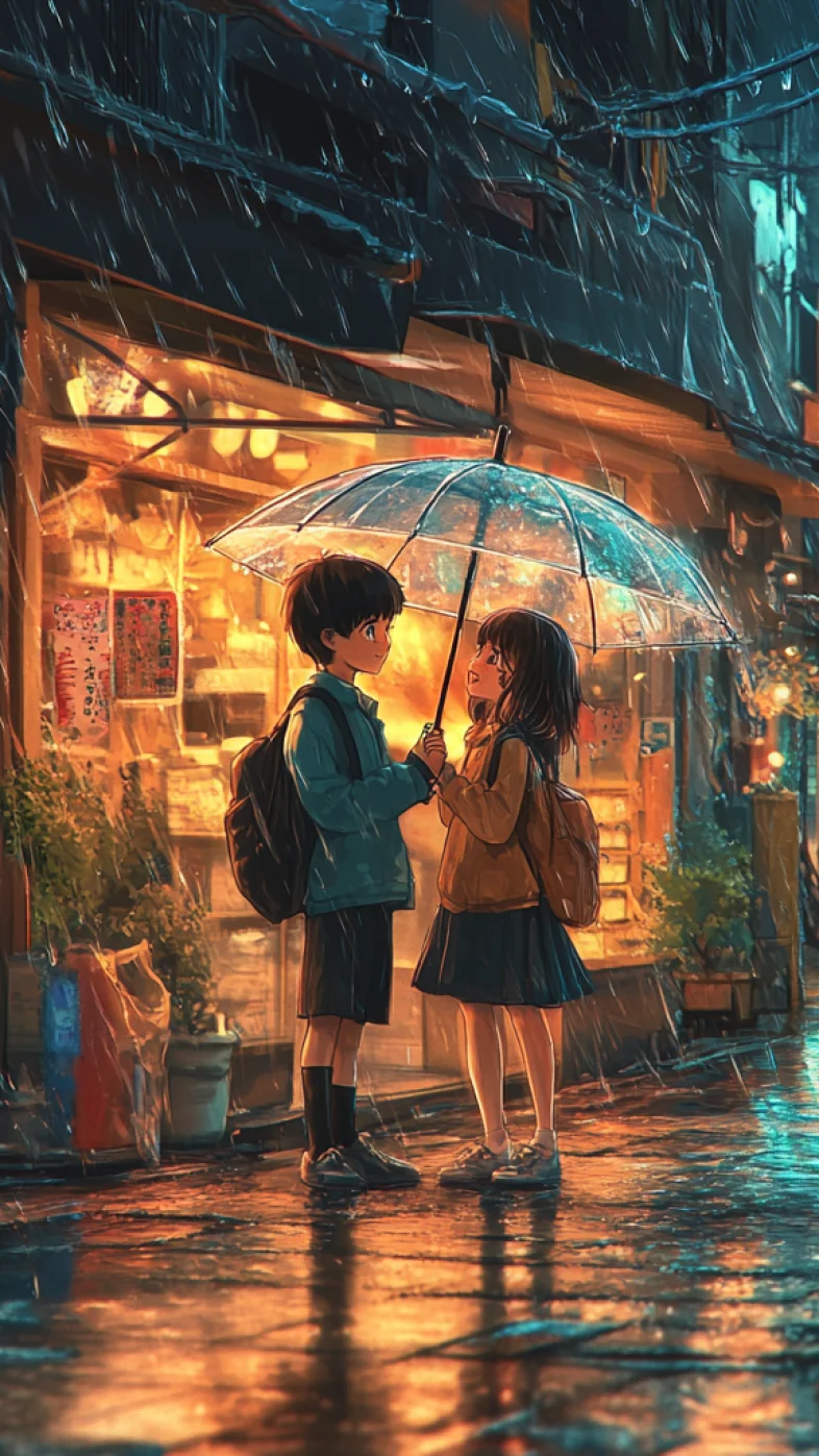 anime love wallpaper