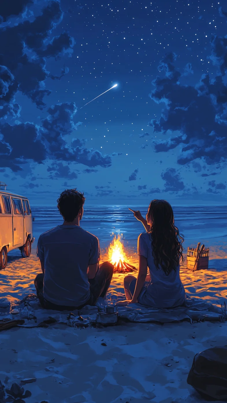 anime love couple wallpaper