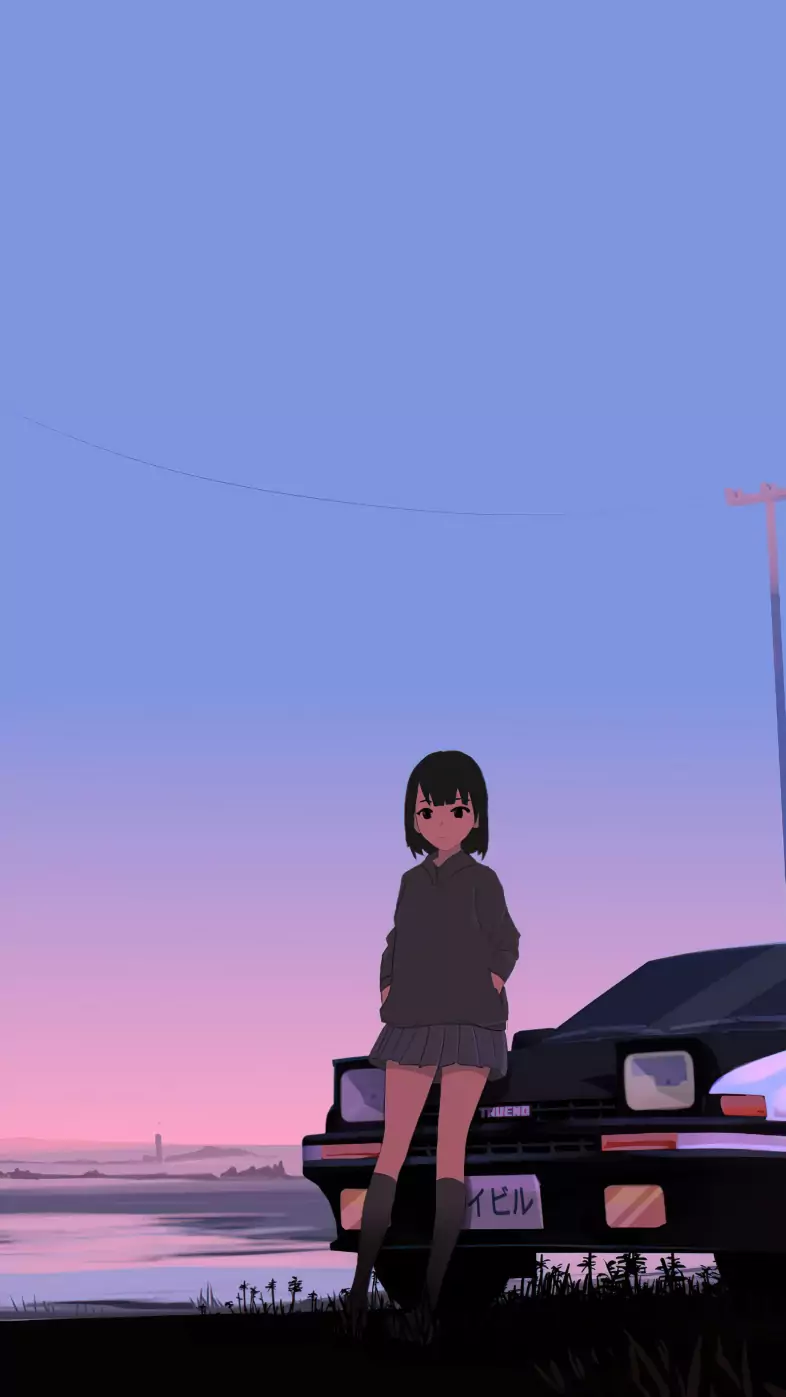 anime police girl wallpaper