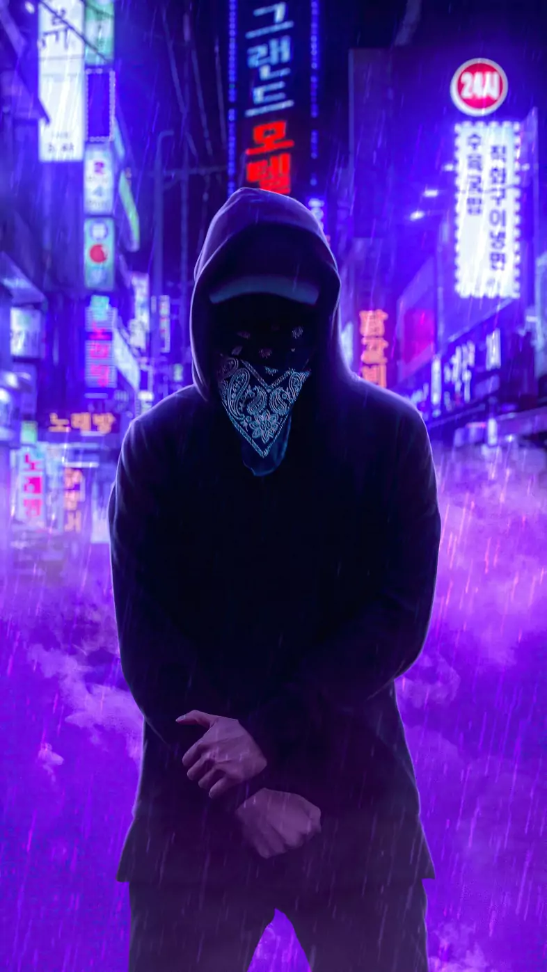 anonymus mask face wallpaper