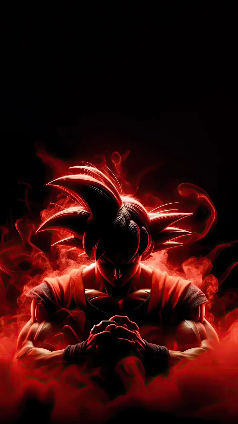 anti hero goku anime wallpaper