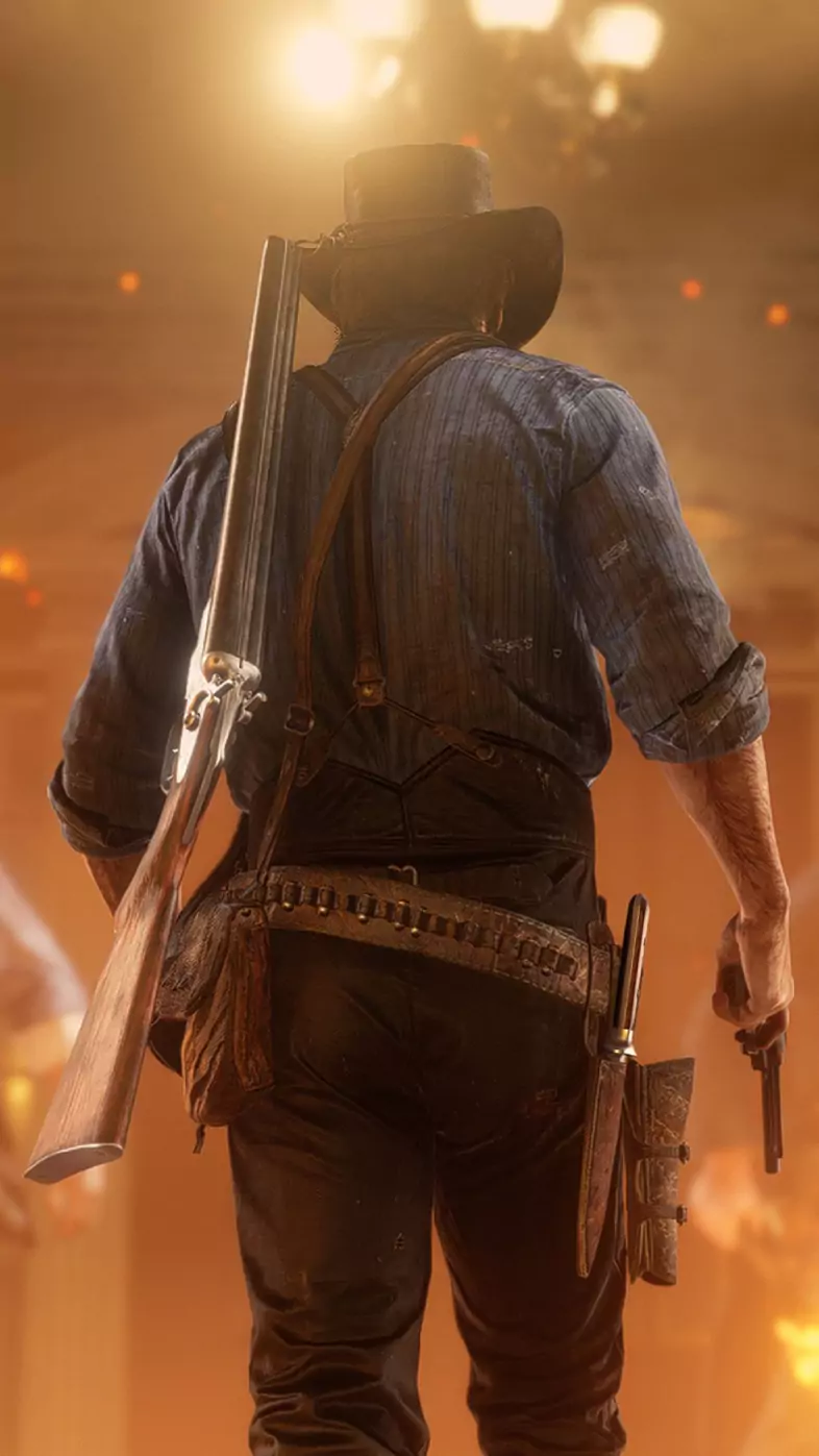 arthur morgan red dead redemption game wallpaper