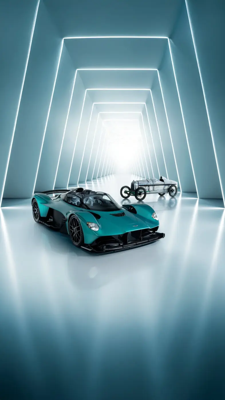 aston martin valkyrie spider car wallpaper