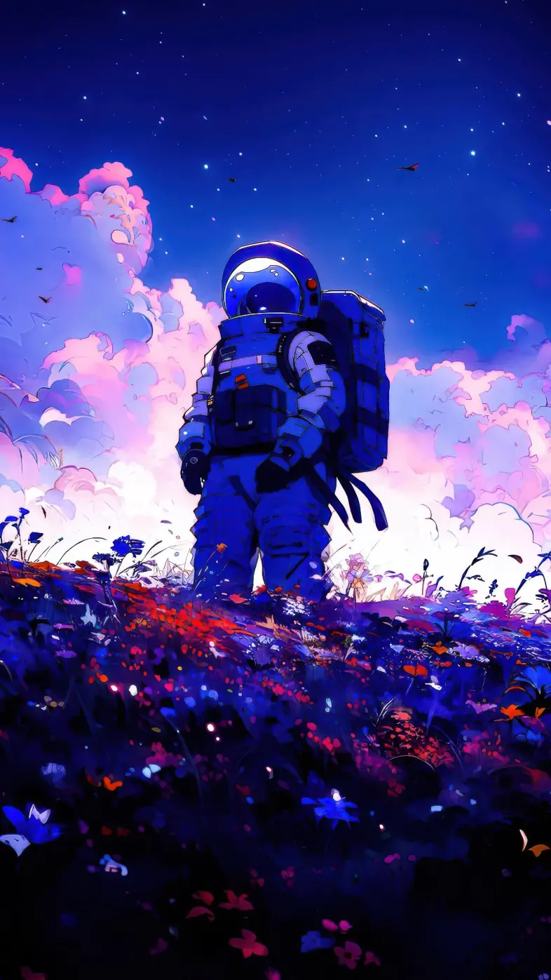 astronaut  art wallpaper