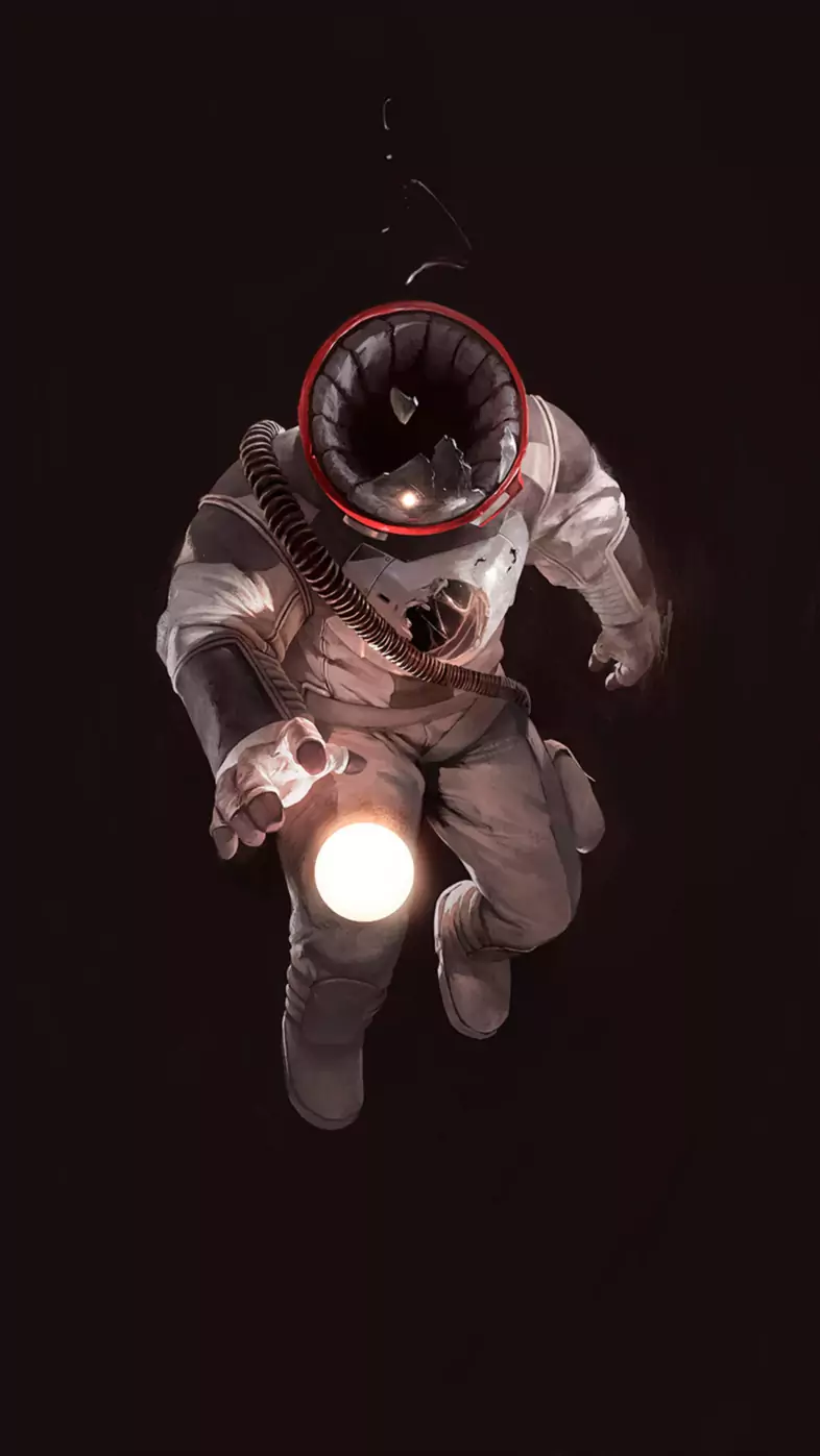 astronaut horror wallpaper