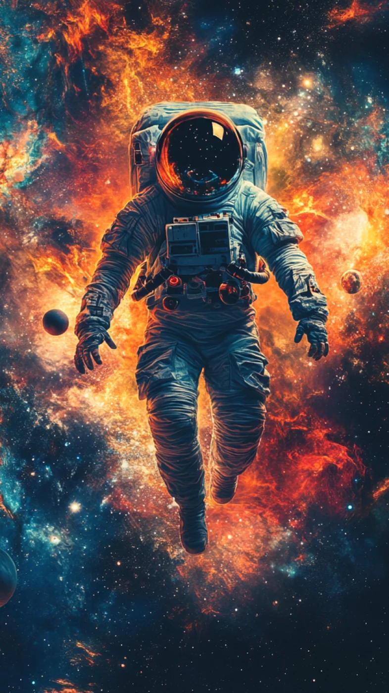 astronaut space wallpaper