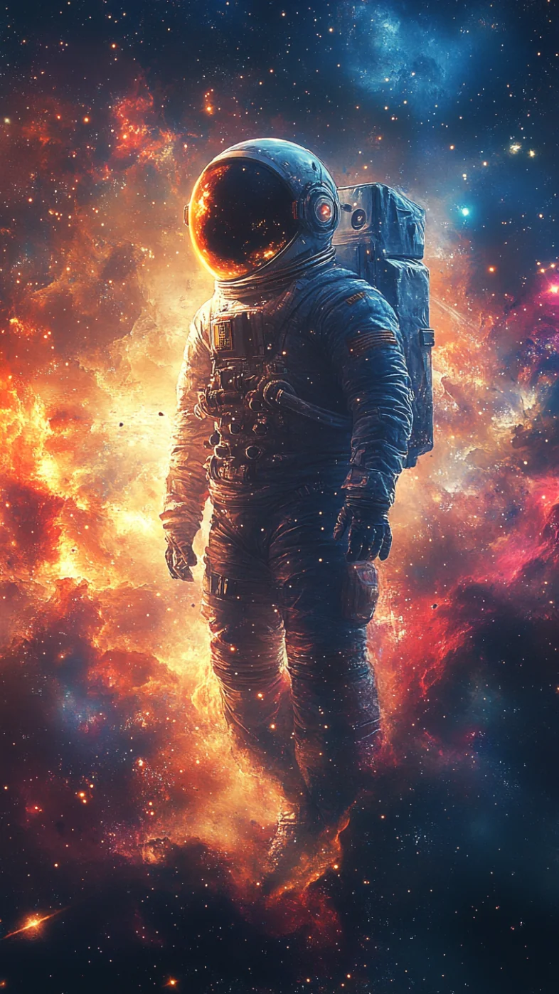 astronaut space wallpaper