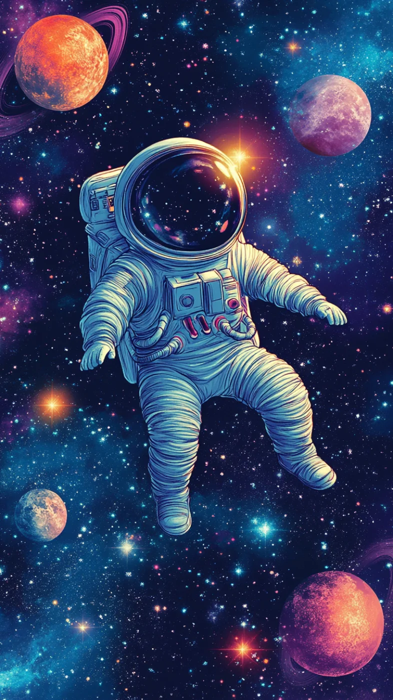 astronaut space wallpaper