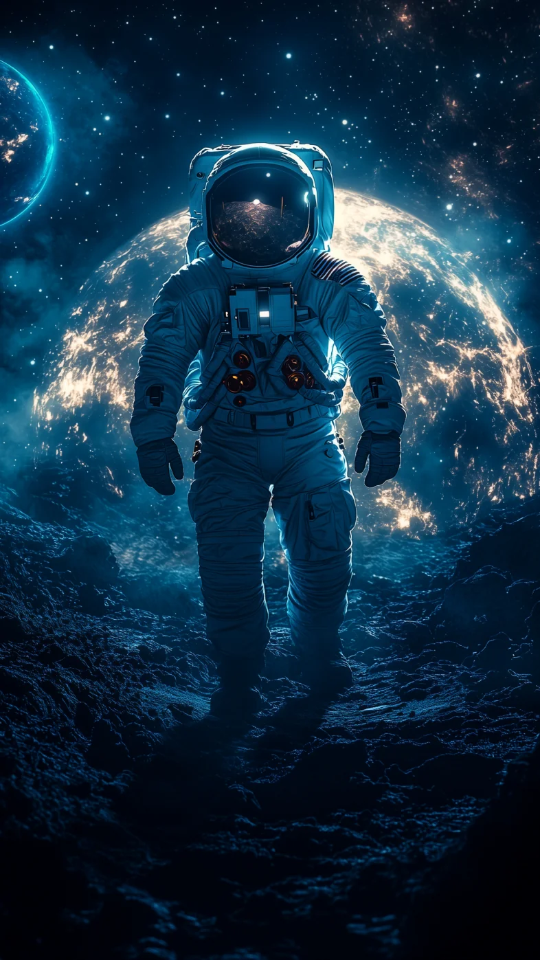 astronaut space wallpaper