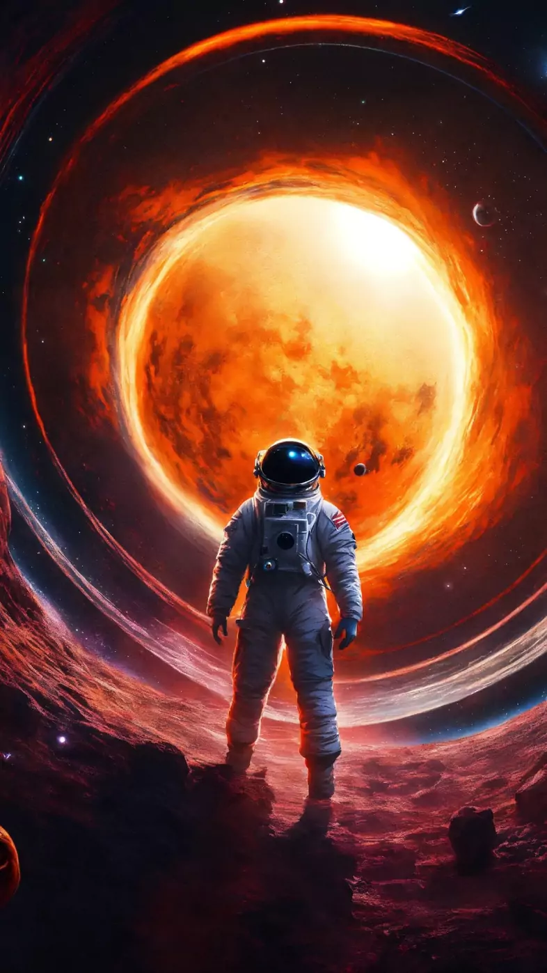 astronaut space wallpaper