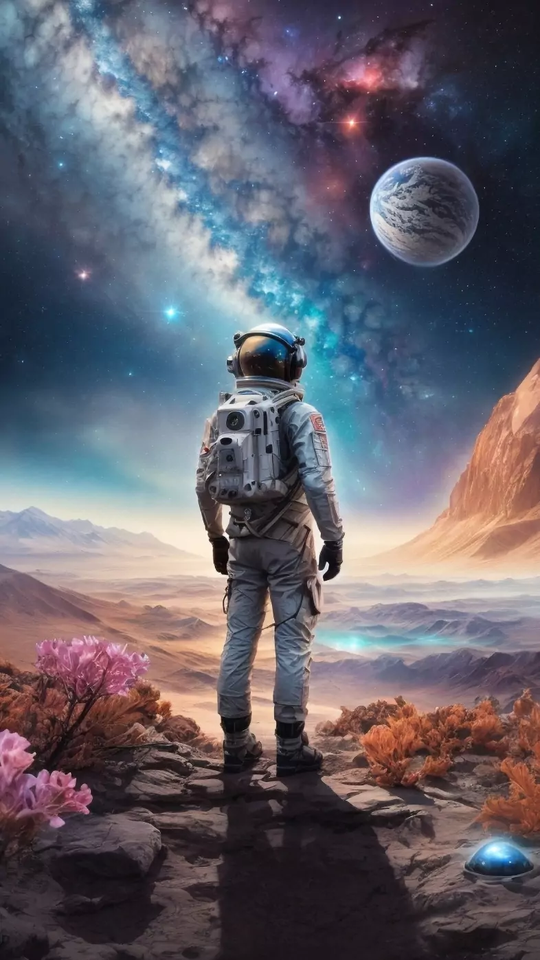 astronaut space wallpaper