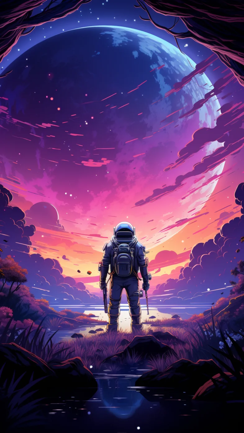 astronaut space wallpaper