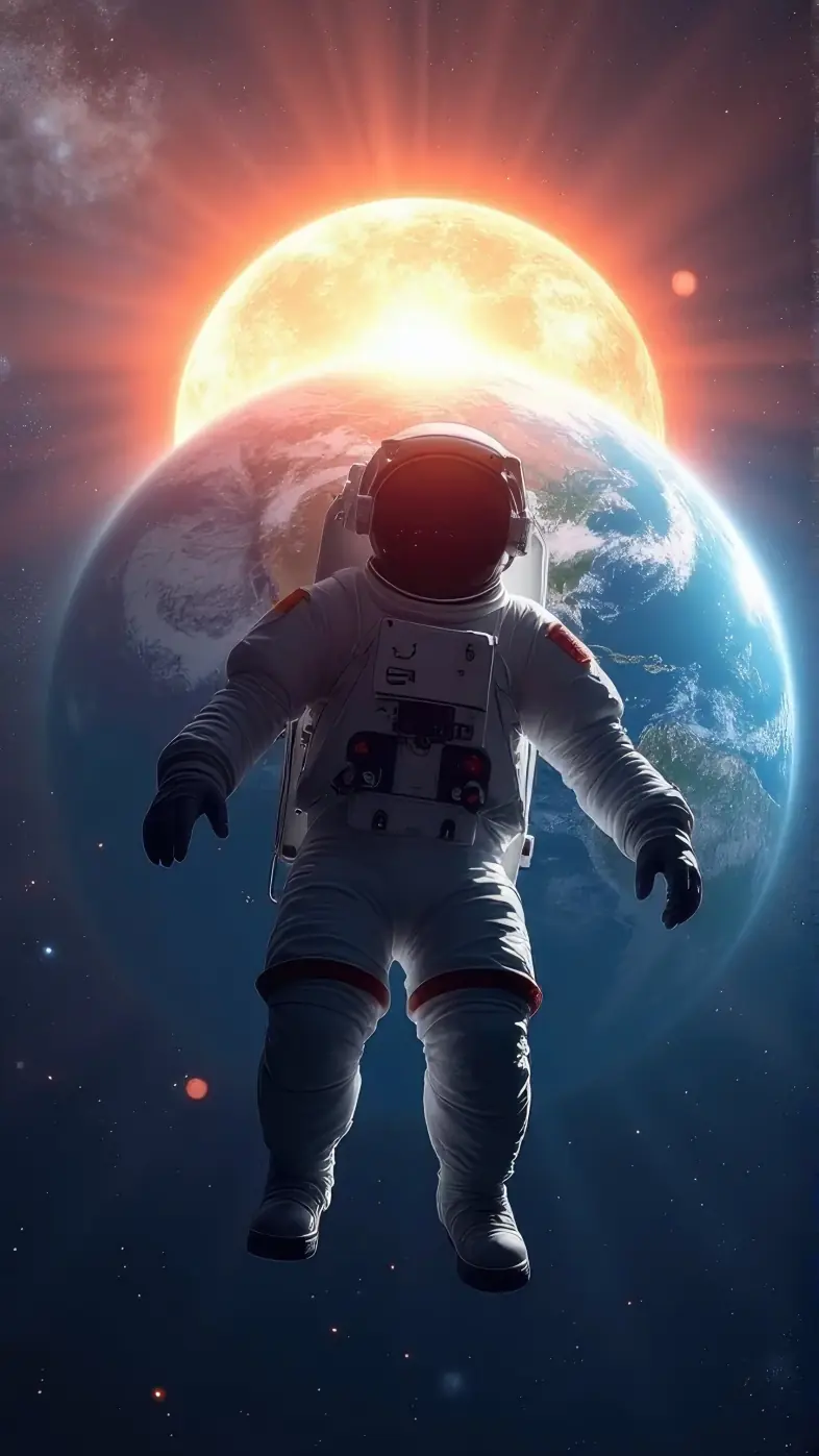 astronaut space wallpaper