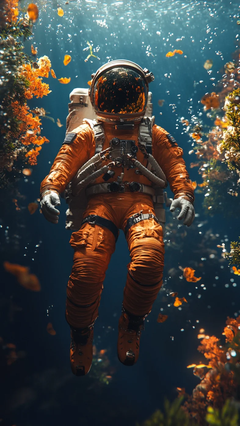 astronaut space wallpaper