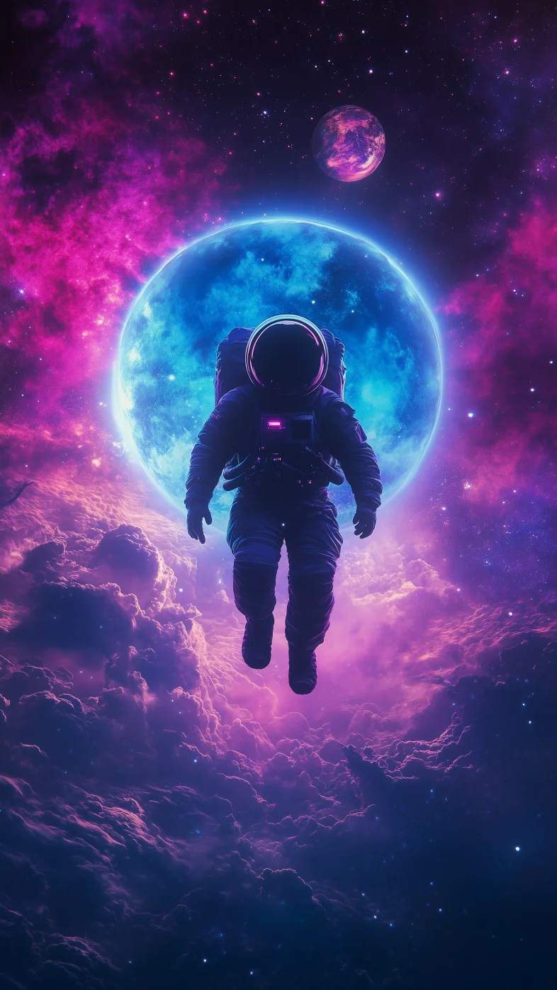 astronaut space wallpaper