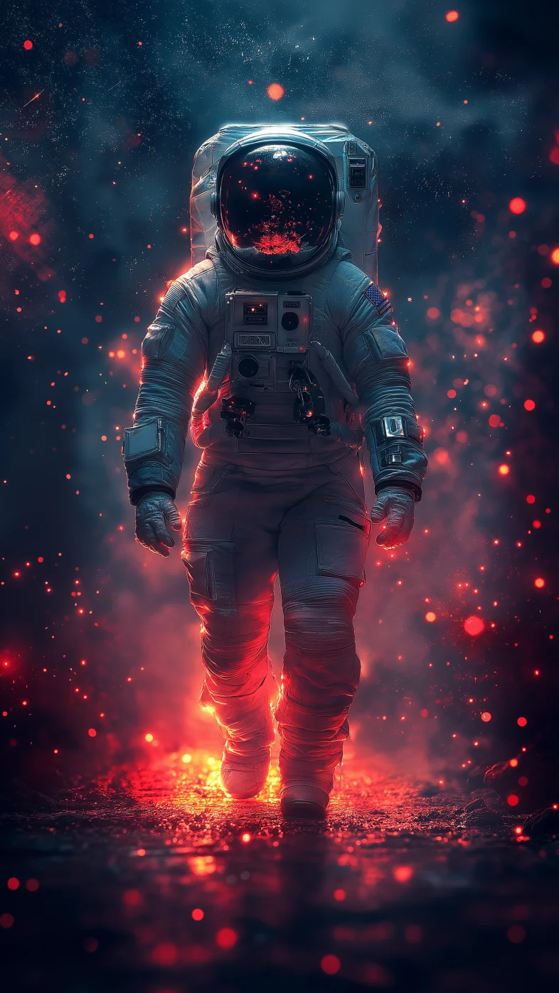 astronaut space wallpaper