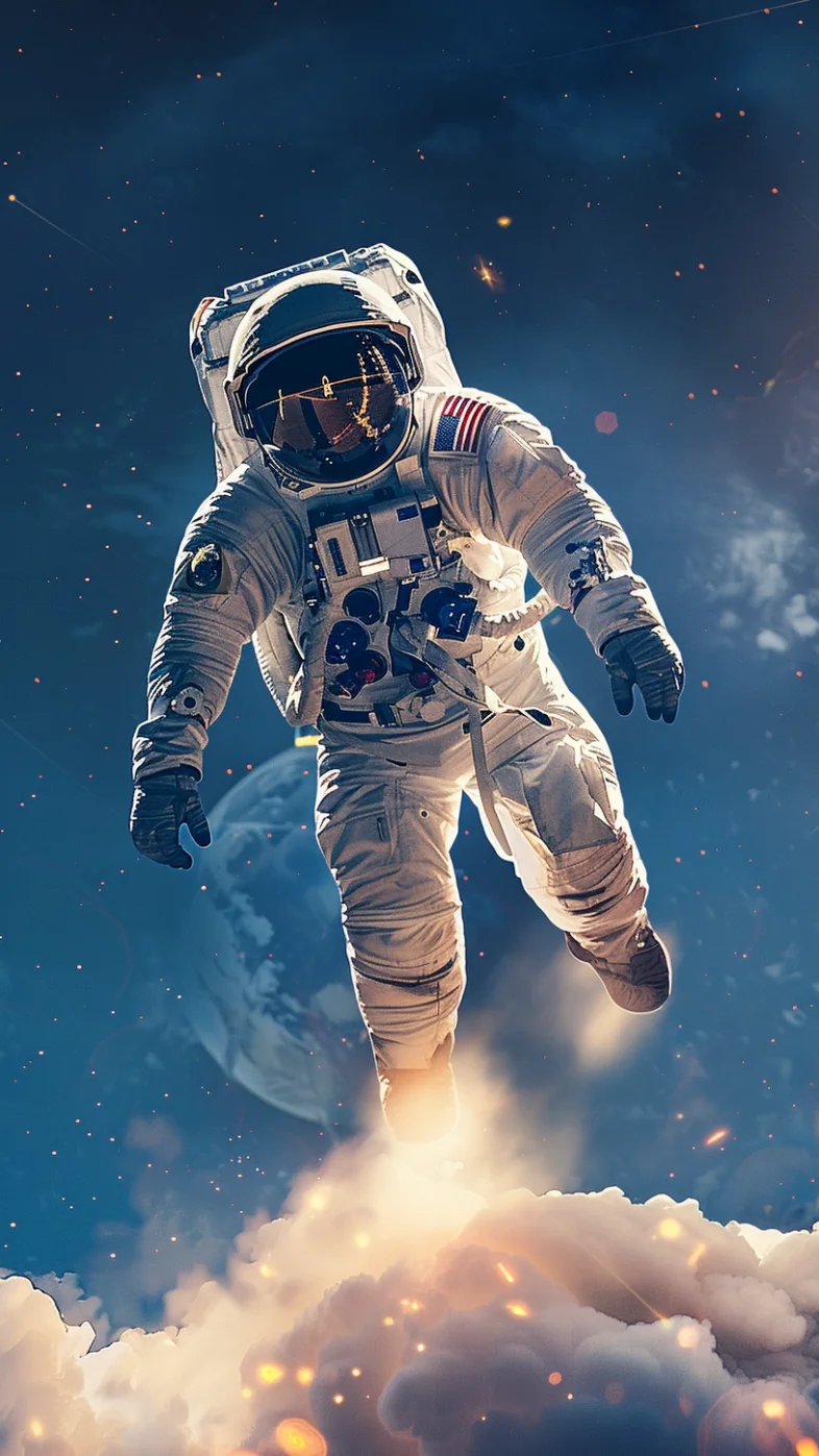 astronaut space wallpaper