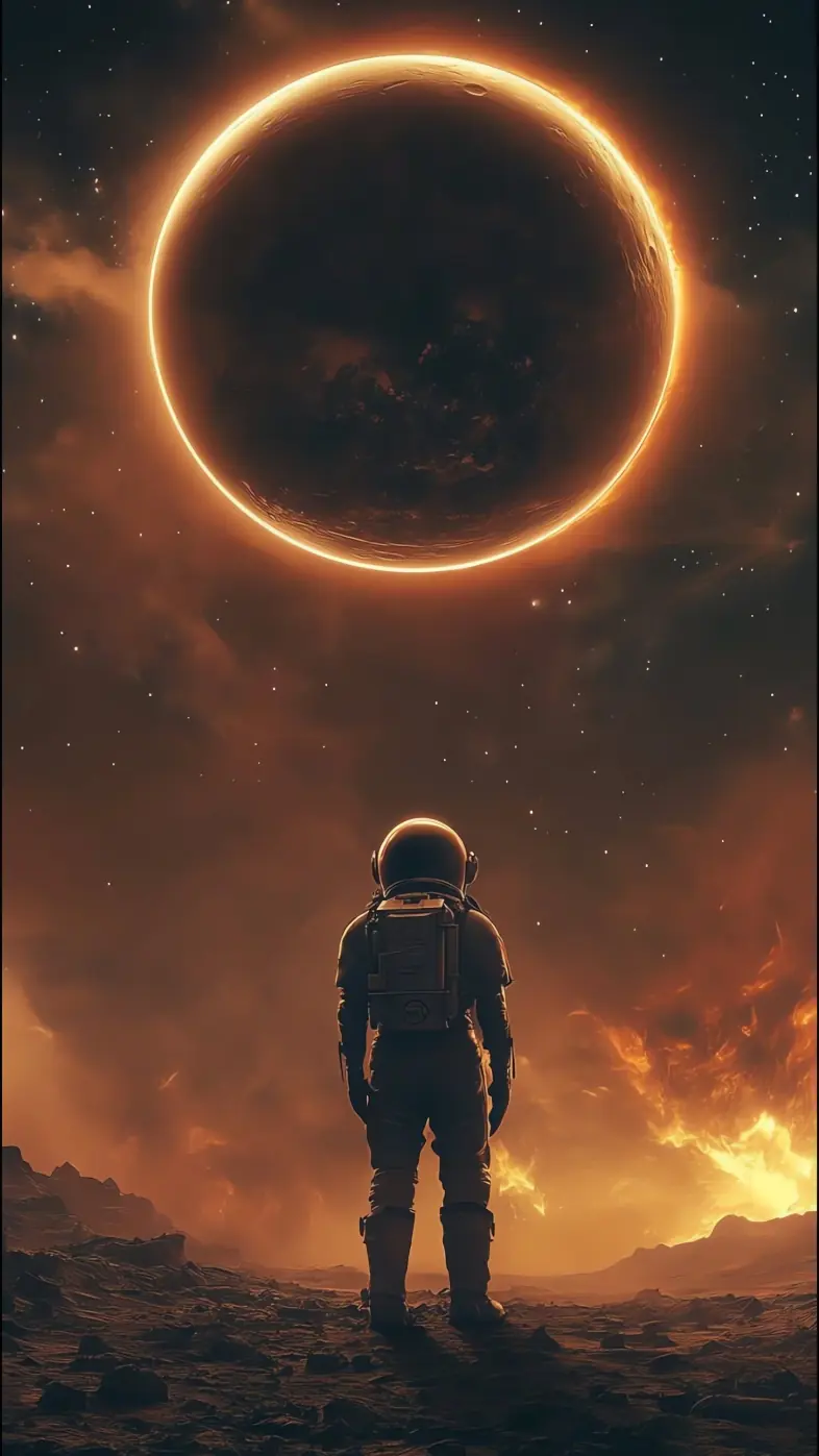 astronaut space wallpaper