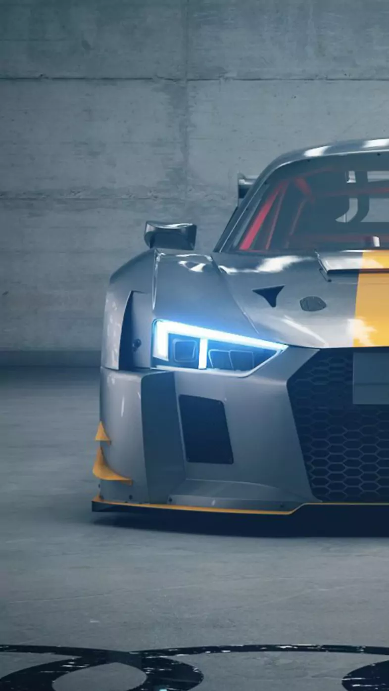 audi r8 front led x wallpaper