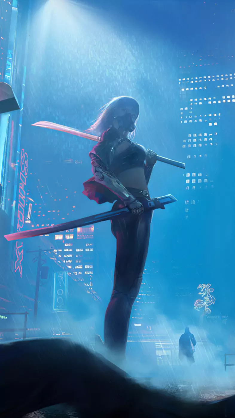 back street girl wallpaper