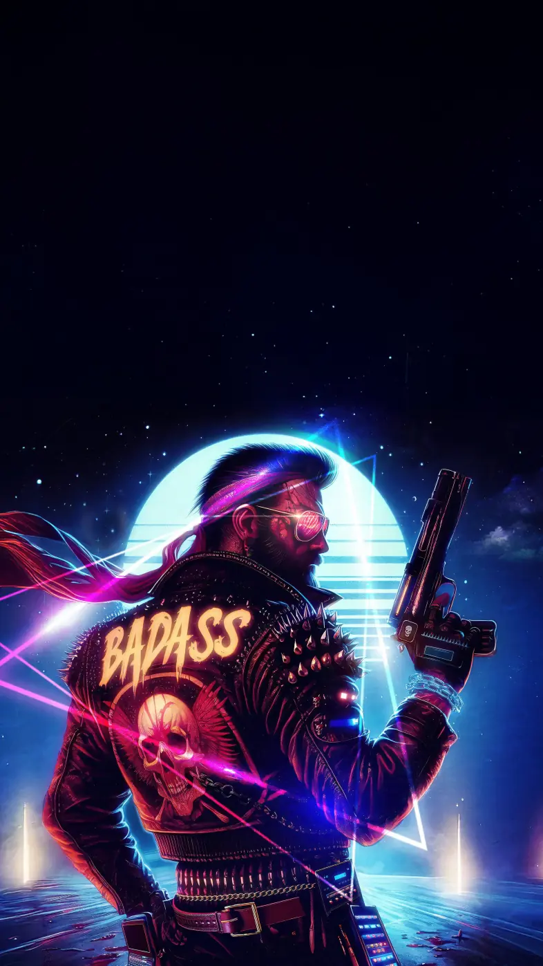 badass is back game wallpaper