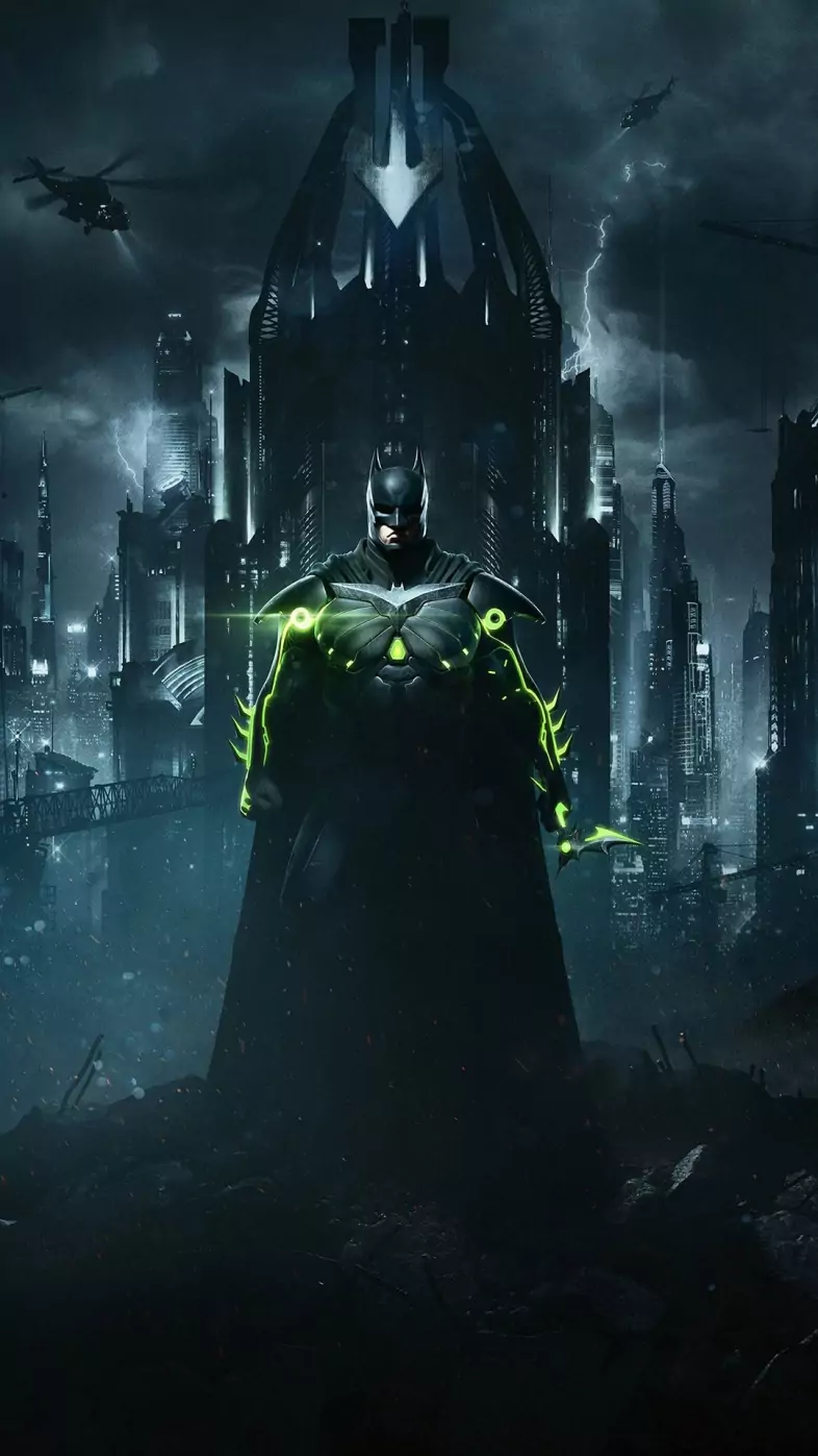 batman in injustice wallpaper