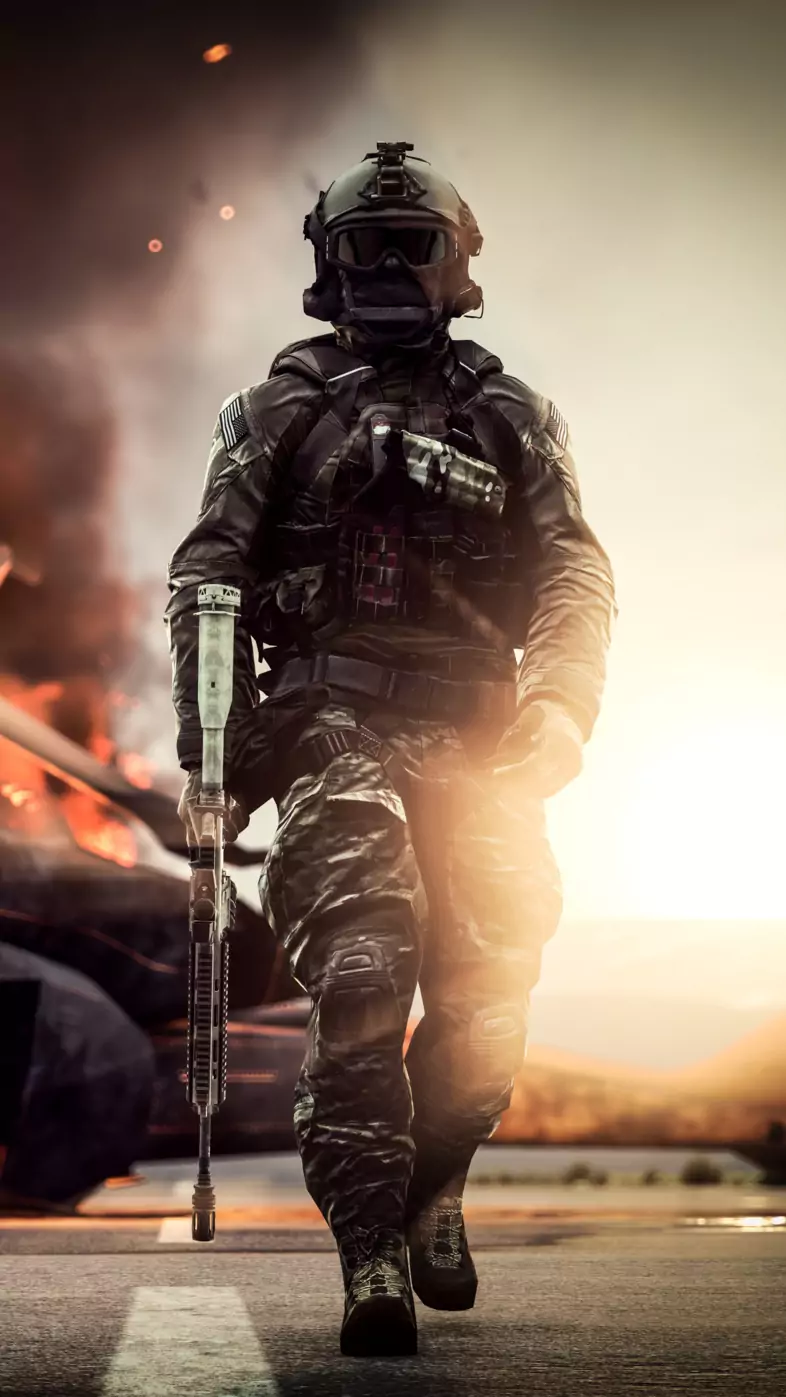 battlefield 4 solider game wallpaper