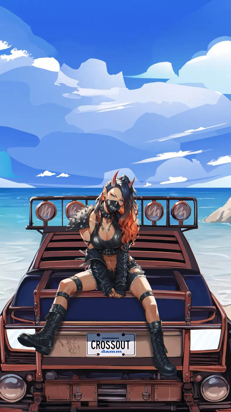 beachside rebel the road warrior game wallpaper