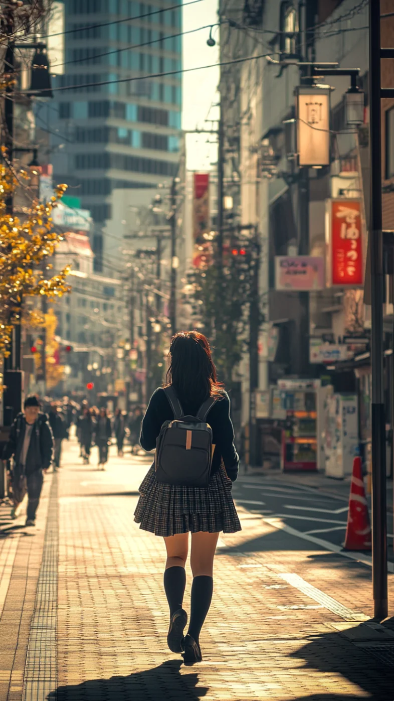 beautiful Japanese girl wallpaper