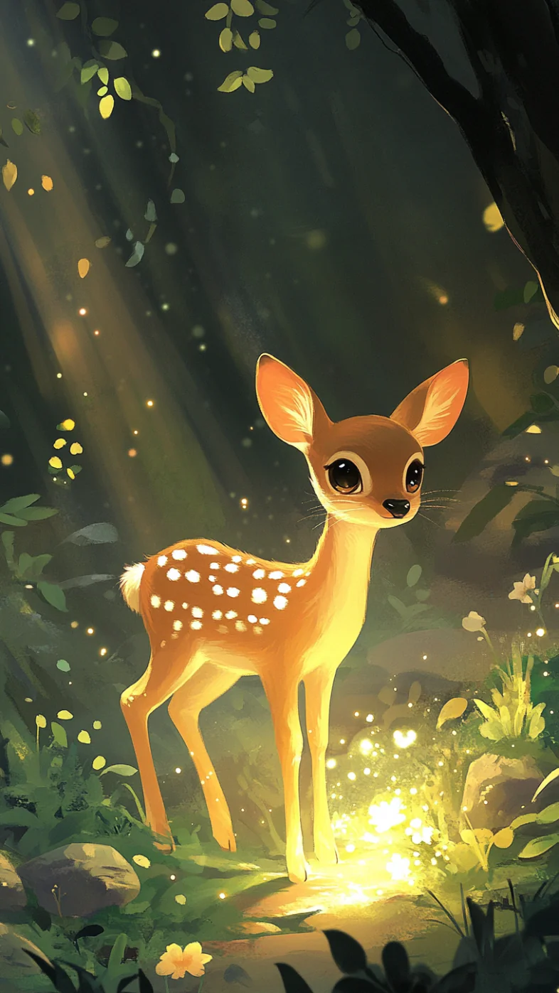 beautiful cute deer wallpaper